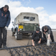 Image for article titled A Gigantic Sand Drawing Is How Land Rover Said Farewell To The Defender